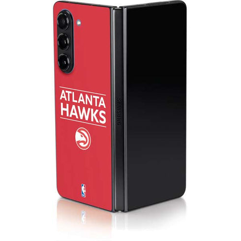 NBA Atlanta Hawks Standard - Red Galaxy Z Fold5 5G Skin